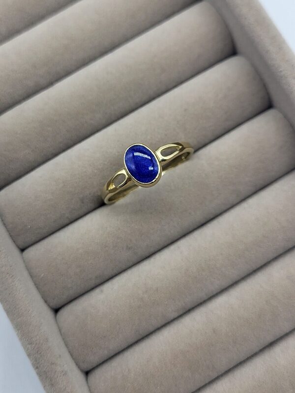 9ct Gold Ashes Memorial Ring