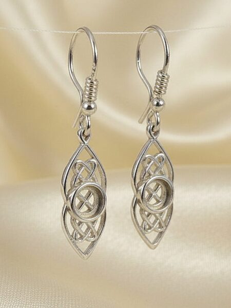 CherishKeepsakes CelticDropEarrings