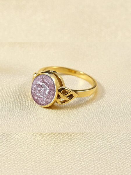 9ct Gold Ashes Memorial Ring