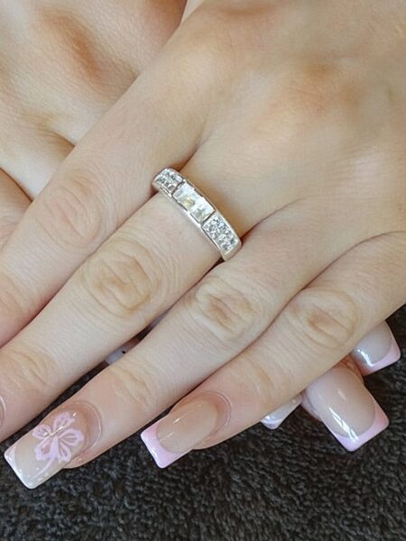 CherishKeepsakes TheEvalynCZRing